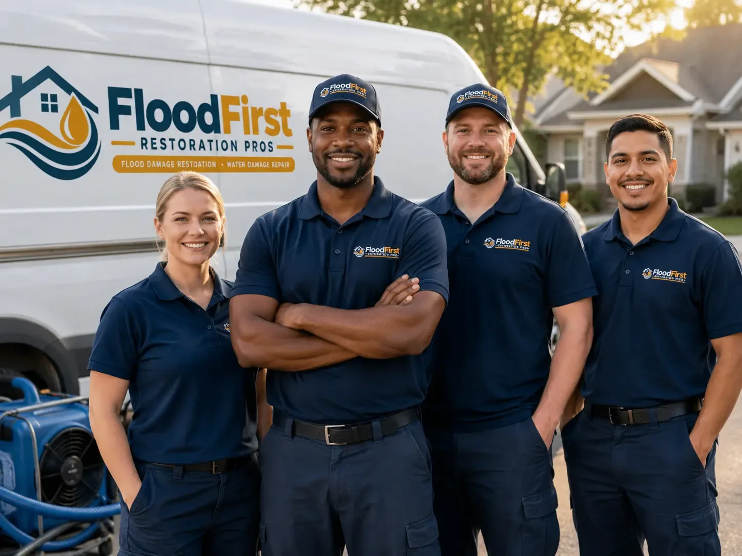 Flood Damage Restoration company in Fort Lee, VA